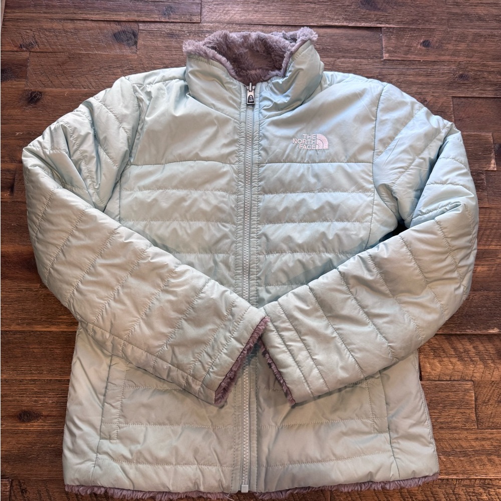 The North Face Kids Tiffany Blue Puffer Jacket